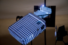 Photo: Jonathan Gröger / transmediale CC BY SA 4.0 Picture of "RE:", installation by Carolien Teunisse and Bram Snijders