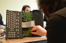 Impression of the workshop "E-Waste", transmediale 2013 BWPWAP.
