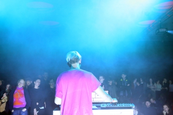 COOL FOR YOU during the performance FEELING DIFFICULTIES at transmediale 2019