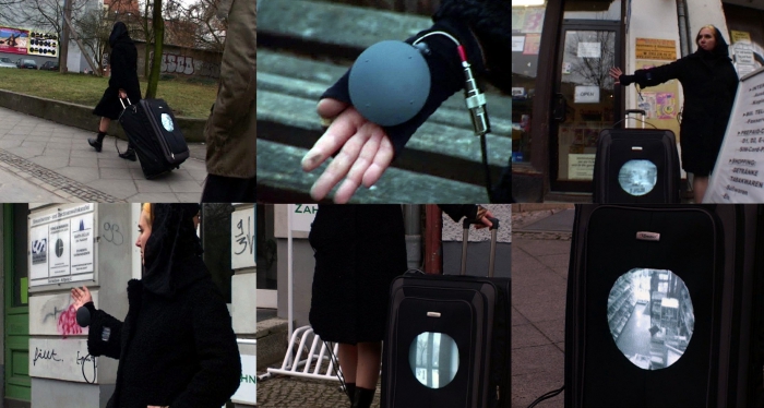 Michelle Teran: Life: a user's manual, Berlin walk, transmediale.05