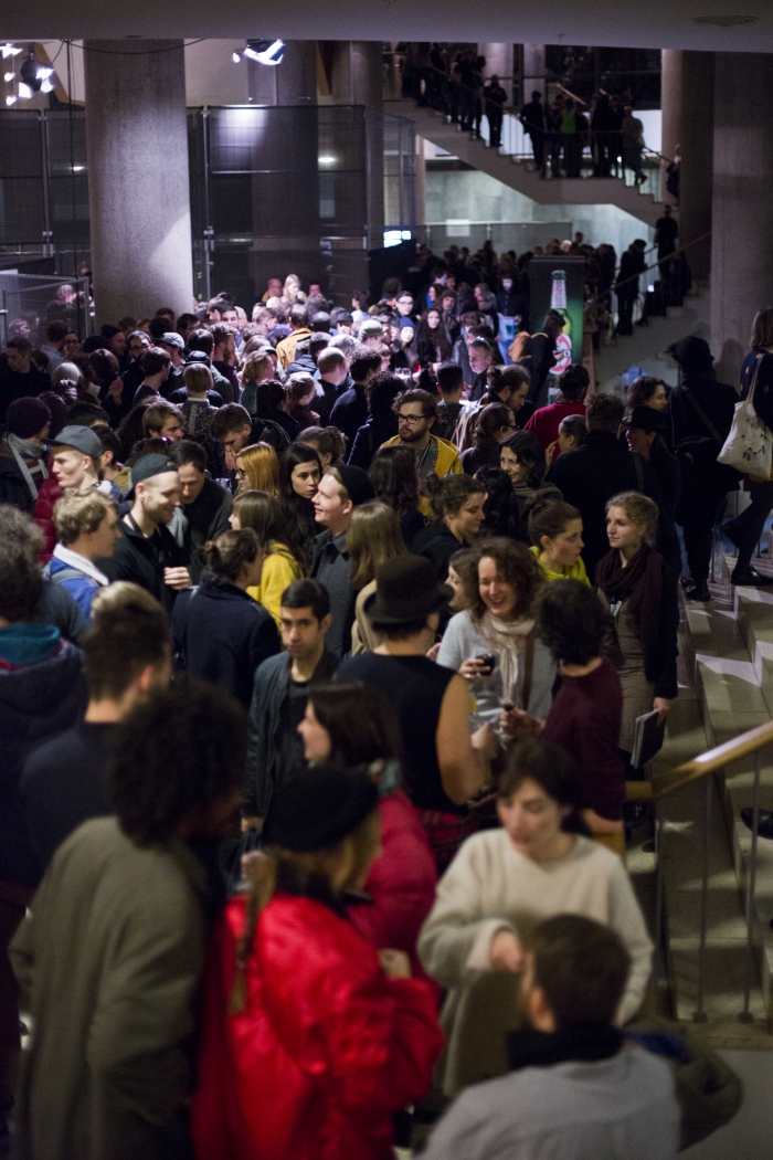 Impression of the transmediale 2015 CAPTURE ALL Opening Night