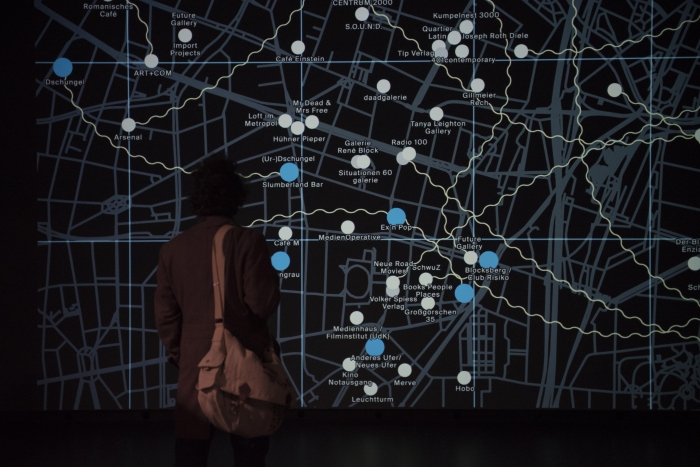 Impression of "Atlas of MediaThinking and MediaActing in Berlin"
