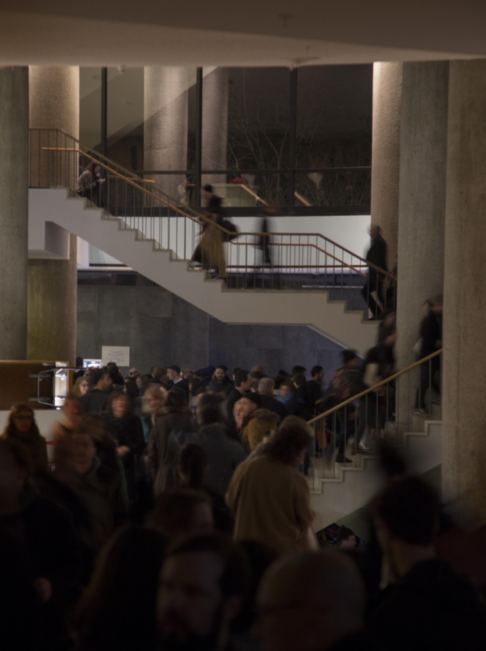 Impression of the transmediale/conversationpiece Opening Night