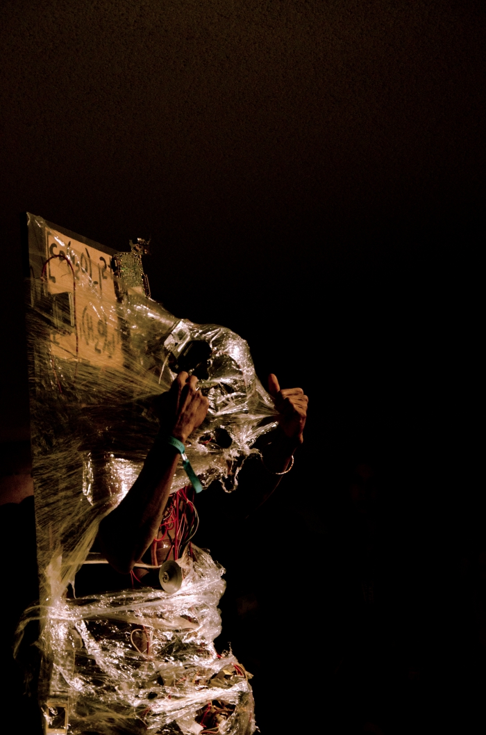 Picture of "Afamako", performance by Jelili Atiku