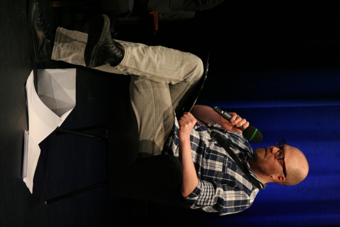 Jacob Lillemose at "What Was the User?", transmediale 2013 BWPWAP.