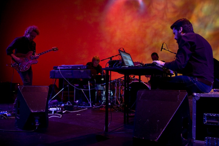Joshua Light Show ft. Supersilent and Stian Westerhus, transmediale 2012 in/compatible